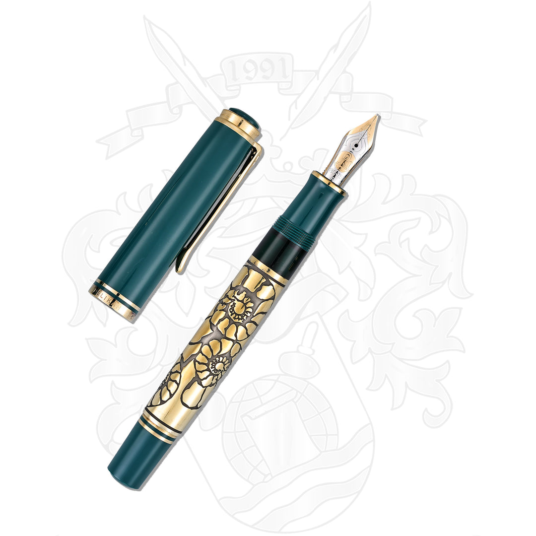 Pelikan M800 LE Expo 2000 Hanover Nature Fountain Pen