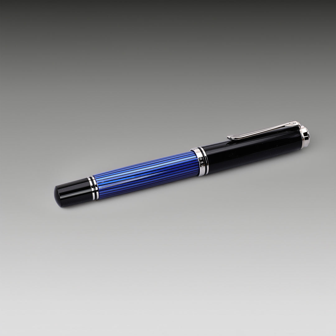 Pelikan M805 Blue/Black Foutain Pen