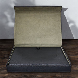 Pen Case for 8 Writing Instruments in Grain Leather