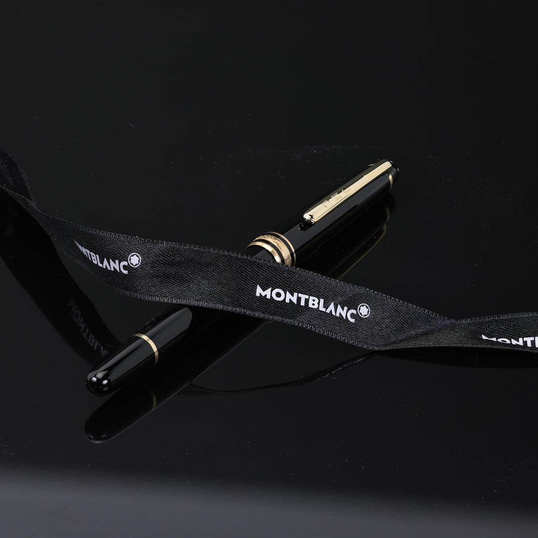 Montblanc Meisterstück Gold Classique Rollerball (engraving on the clip)