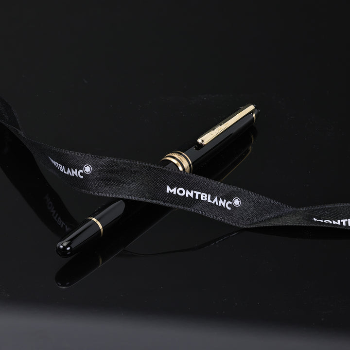 Montblanc Meisterstück Gold Classique Rollerball (engraving on the clip)