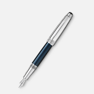 Montblanc Meisterstück Solitaire Doué Blue Hour Classique Fountain Pen