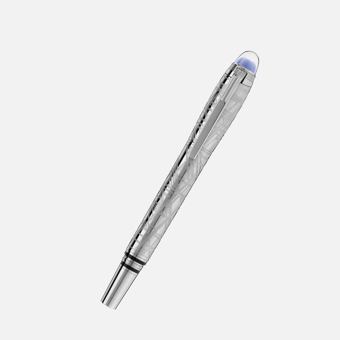 Montblanc Starwalker Spaceblue Metal Fineliner/Rollerball by Mont Blanc