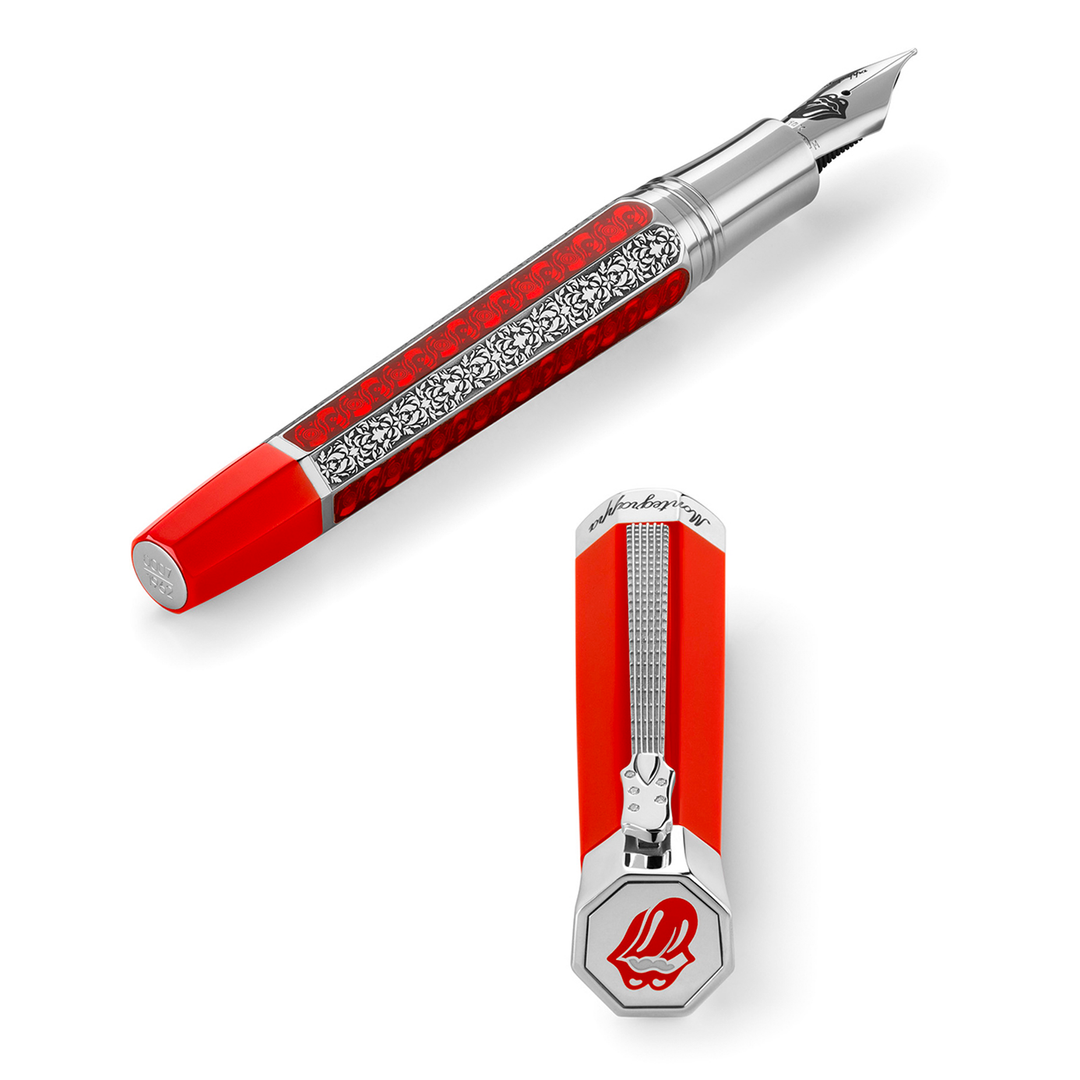 Montegrappa Limited Edition Stones Legacy Scarlet Fountain Pen