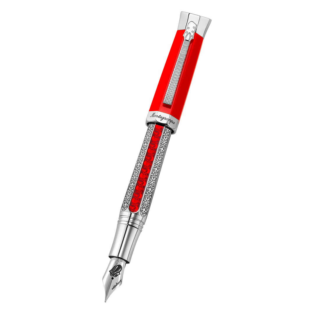 Montegrappa Limited Edition Stones Legacy Scarlet Fountain Pen