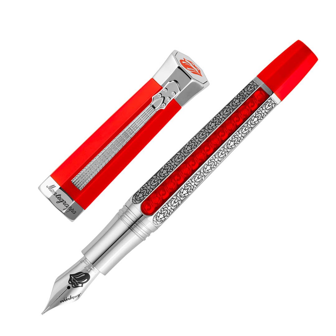 Montegrappa Limited Edition Stones Legacy Scarlet Fountain Pen