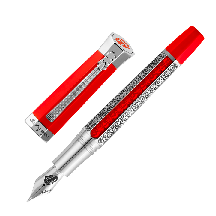 Montegrappa Limited Edition Stones Legacy Scarlet Fountain Pen