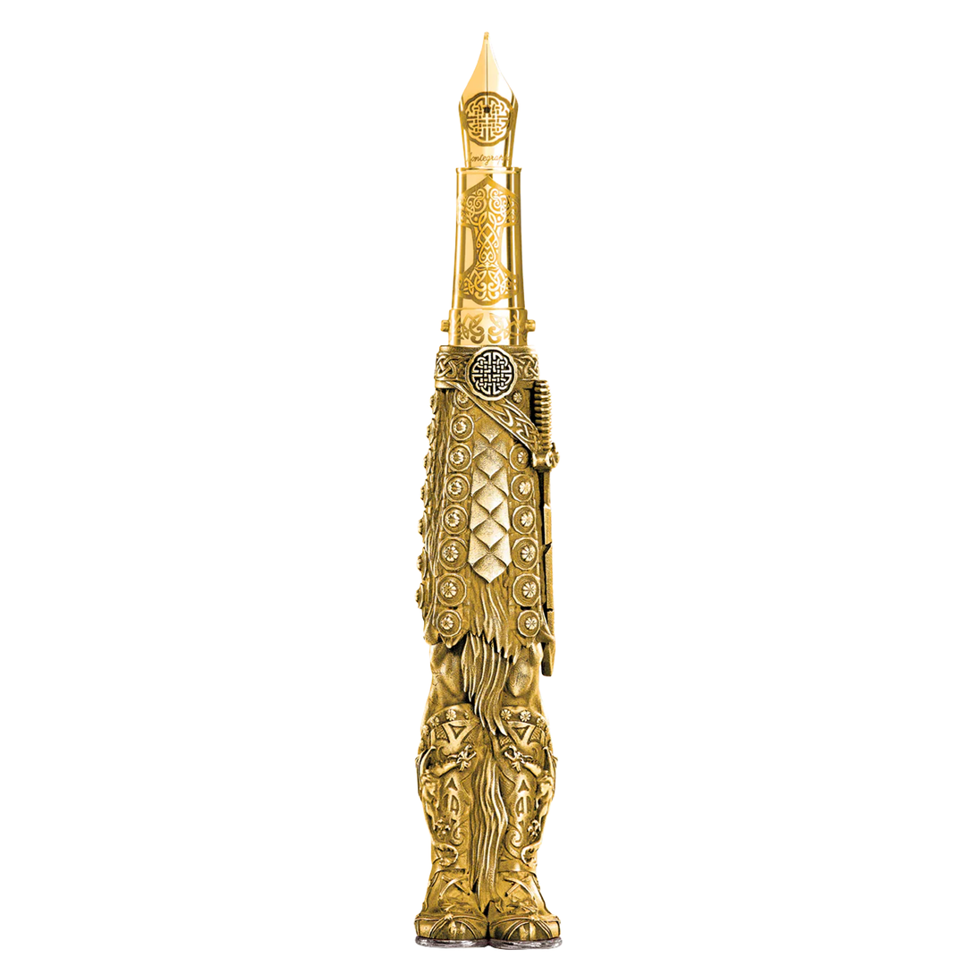 Montegrappa Viking Fountain Pen - 18k Gold