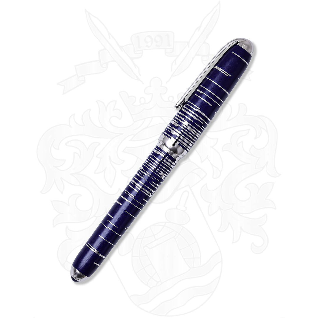 Cartier Constellation Blue Lacquer Fountain Pen