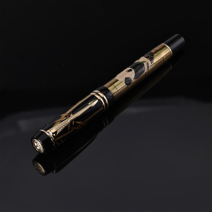 Parker Duofold Panda Maki-e Fountain Pen Limited Edition