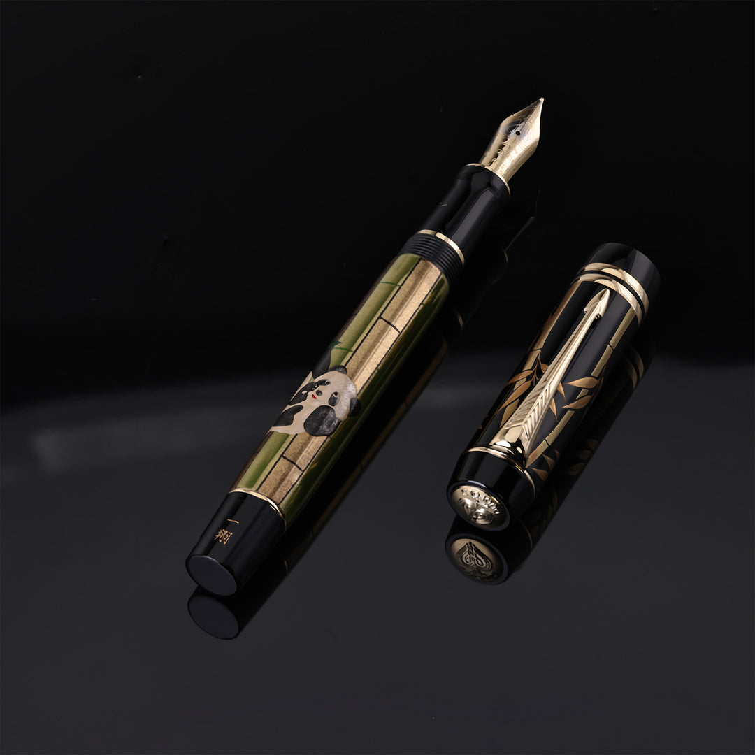 Parker Duofold Panda Maki-e Fountain Pen Limited Edition