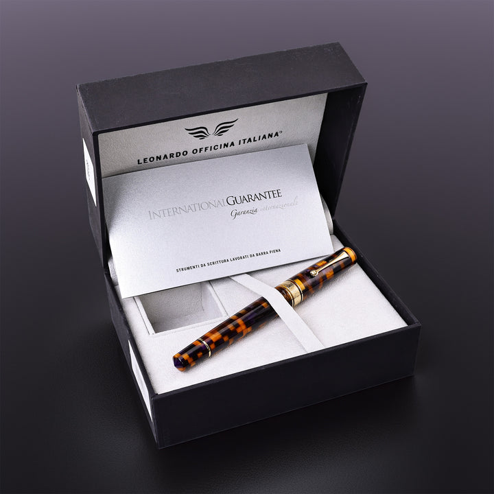 Leonardo Momento Zero Grande Mosaico Fountain Pen