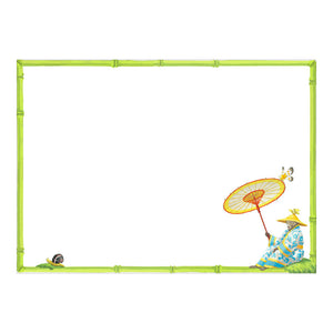 MONKEY BUSINES Correspondence Card 6.125" x W 4.875" (12 Flat Cards and Envelopes)