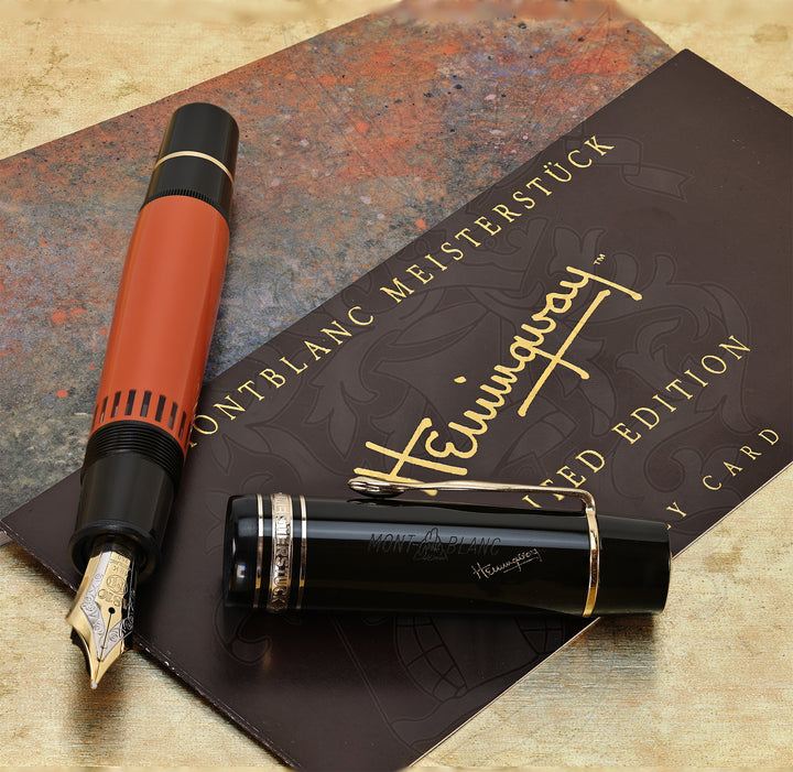 Montblanc Writers Limited Edition Ernest Hemingway Fountain Pen