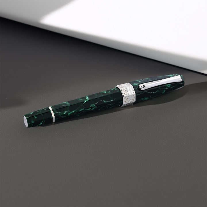 Montegrappa Extra Otto Malachite Green Limited Edition Fountain Pen