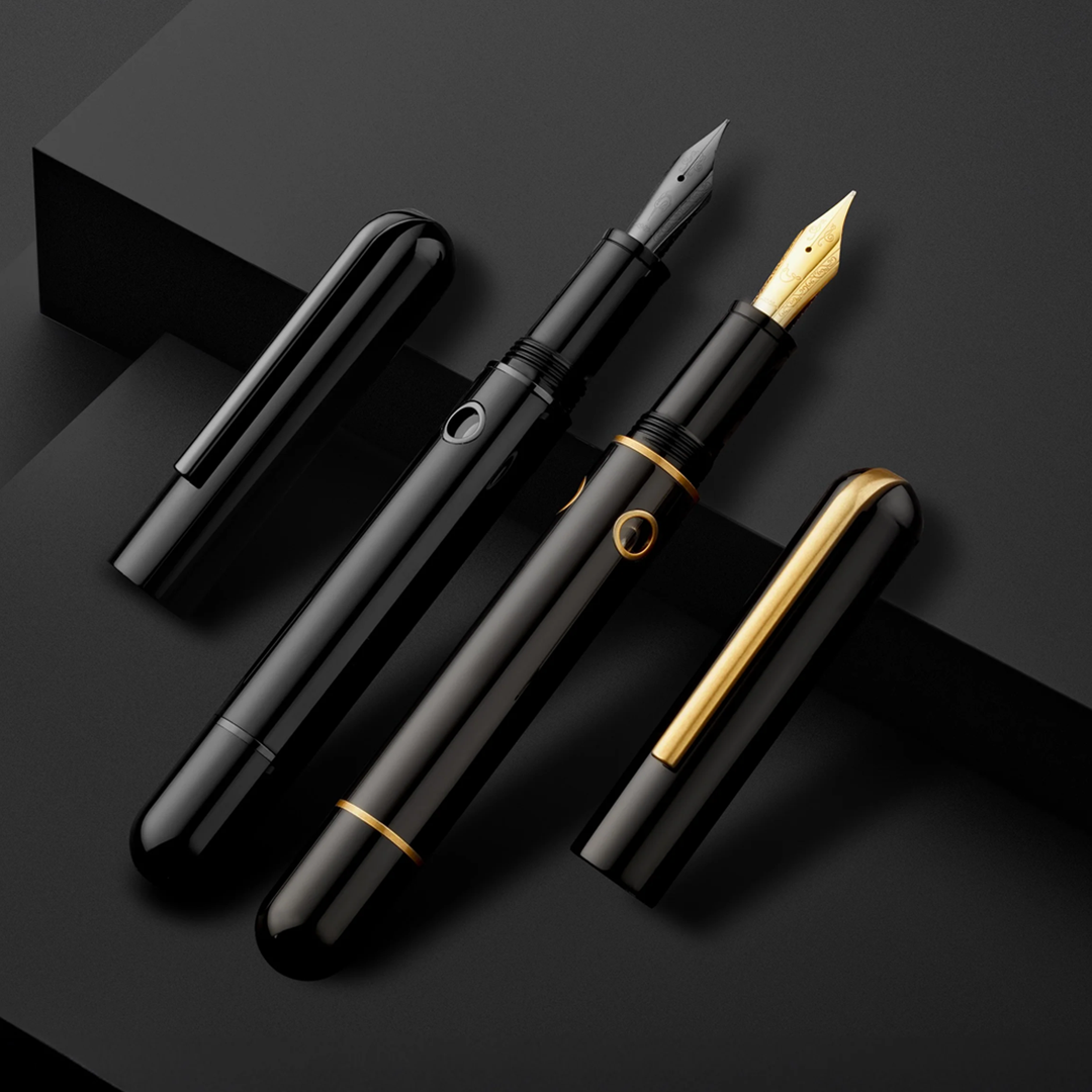 Nahvalur Nautilus Bronze Corydoras Ebonite - Fountain Pen