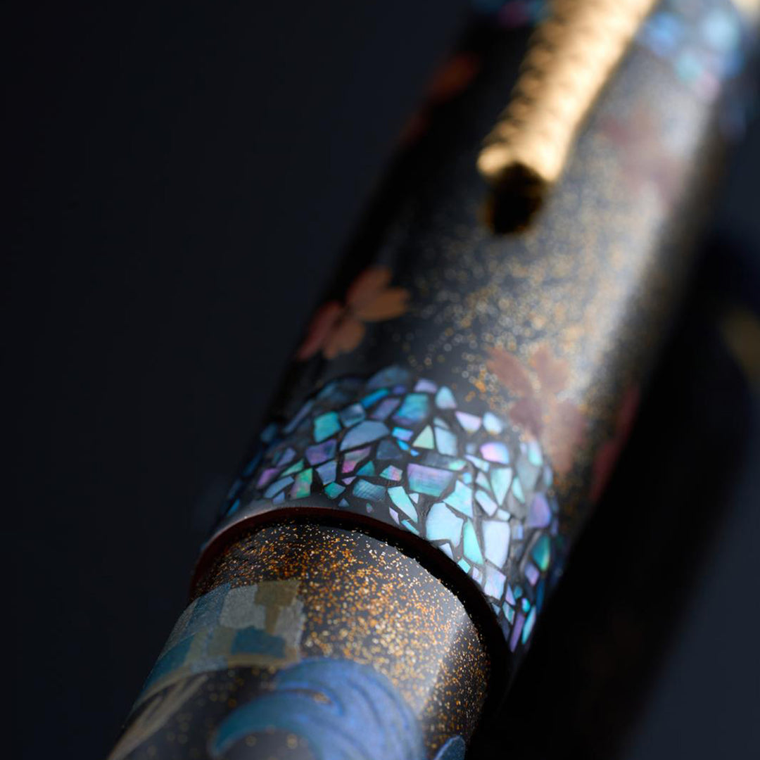 Nino Marino Signature Parthenope Maki-e The Song of Two Seas Fountain Pen
