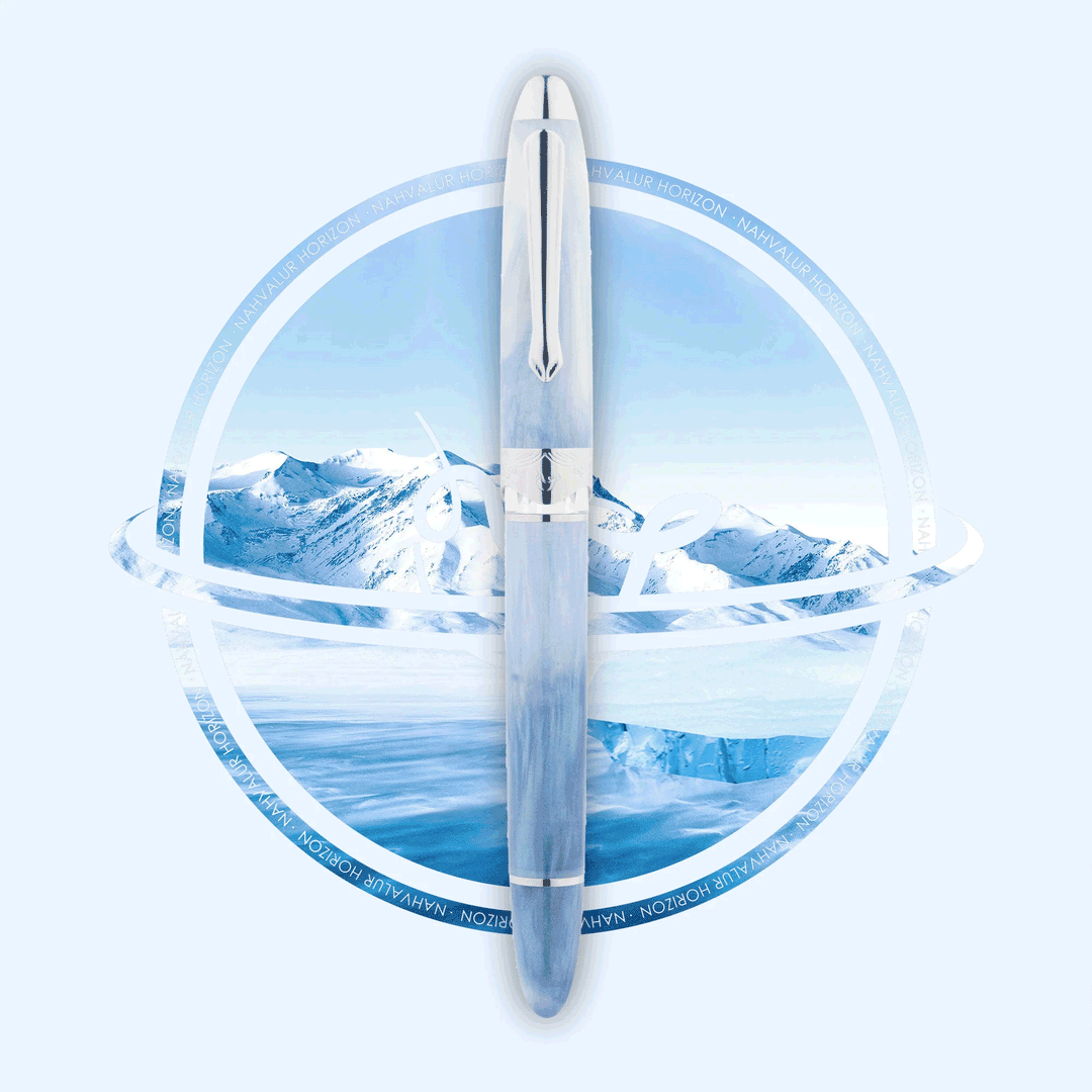 Nahvalur Horizon: Glacier - Fountain Pen