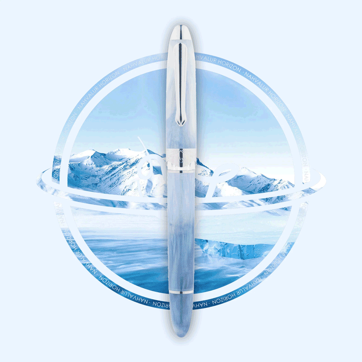 Nahvalur Horizon: Glacier - Fountain Pen