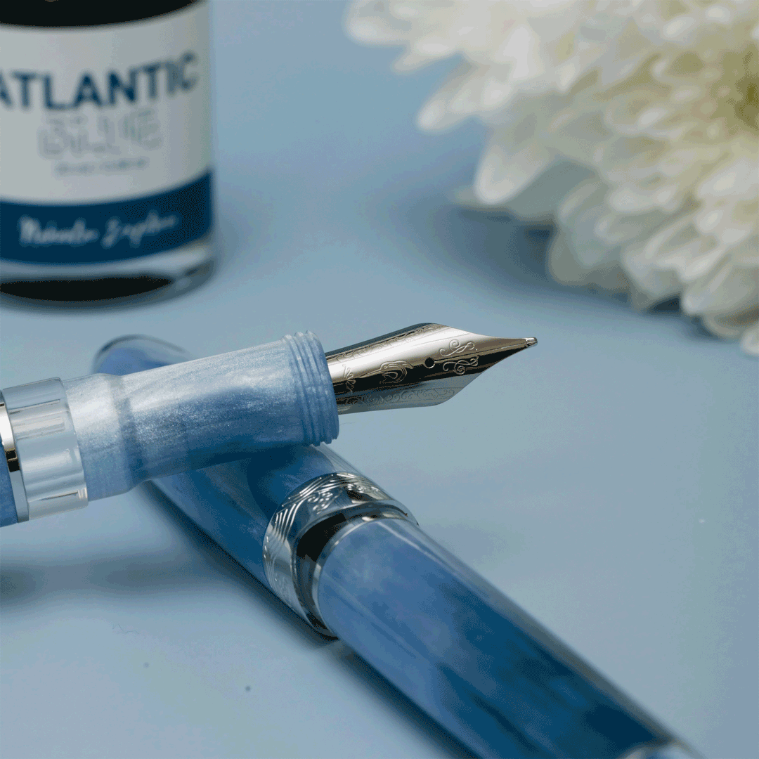 Nahvalur Horizon: Glacier - Fountain Pen
