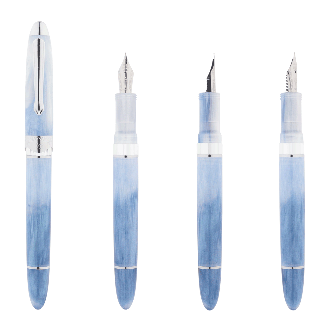 Nahvalur Horizon: Glacier - Fountain Pen
