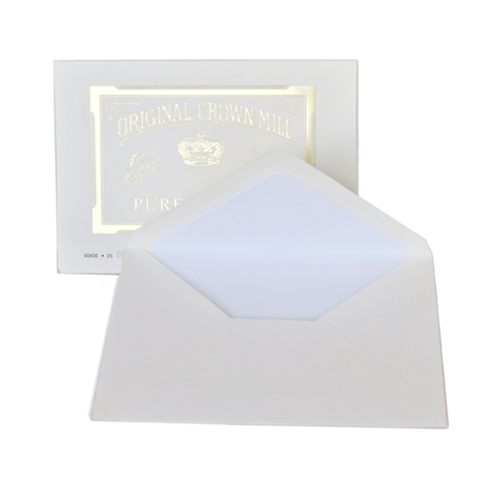 Pure Cotton A5 Envelopes (25ct) | Original Crown Mill