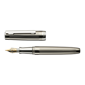 Otto Hutt Design 07 Thread Guilloche Black Transparent Lacquer - Fountain Pen
