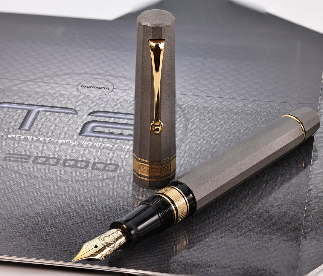 OMAS T2 Titanium 75th Anniversary Limited Edition Fountain Pen 