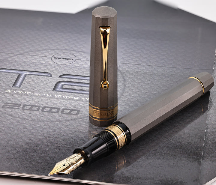 OMAS T2 Titanium 75th Anniversary Limited Edition Fountain Pen 
