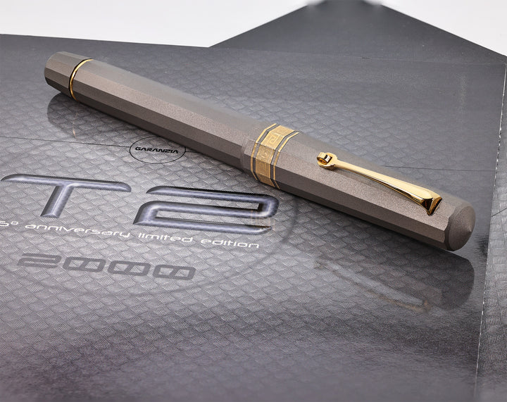 OMAS T2 Titanium 75th Anniversary Limited Edition Fountain Pen 