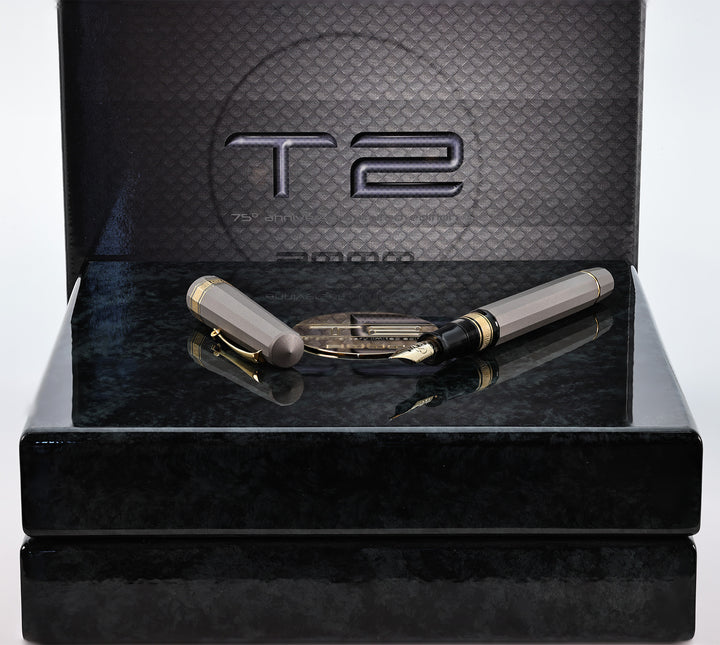 OMAS T2 Titanium 75th Anniversary Limited Edition Fountain Pen 