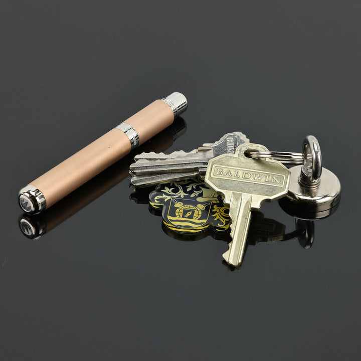 Waldmann Voyager Matte Rose Gold Plated Fountain Pen