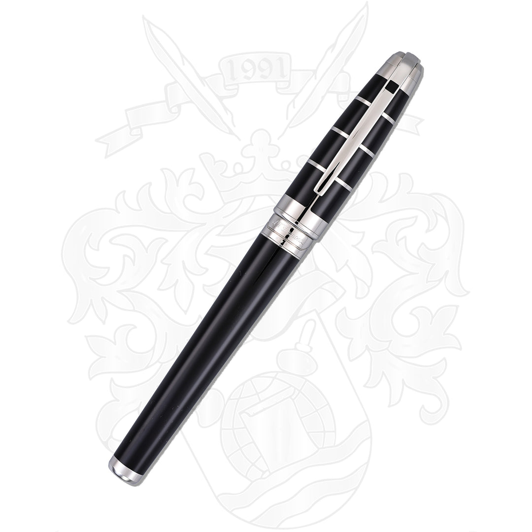 S.T. Dupont Olympio XL Black with Squares