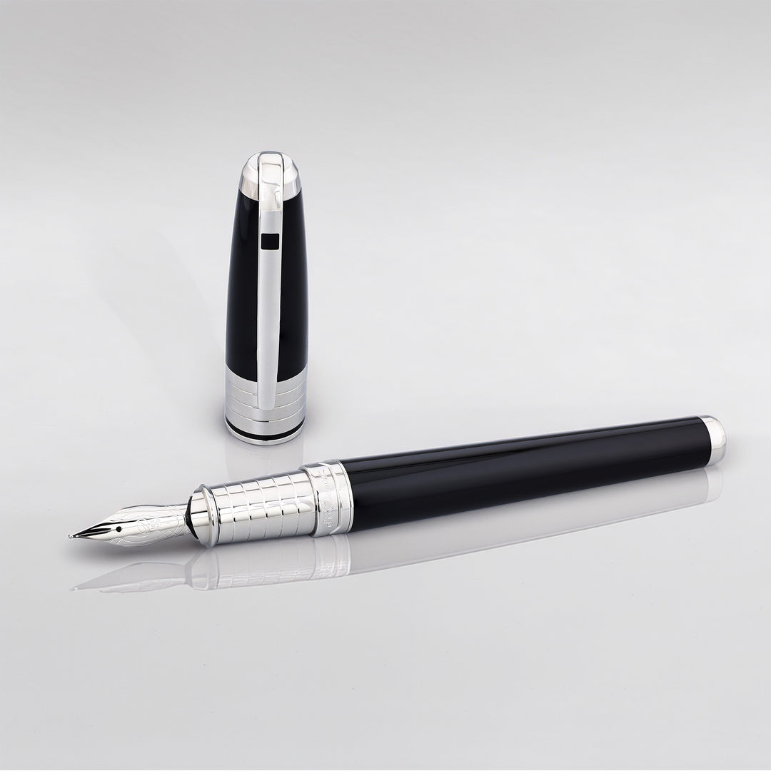 S.T. Dupont Olympio XL Black with Rings