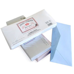 Classic Deckle Edge Envelopes 4.25 x 8.75" (25ct) | Original Crown Mill