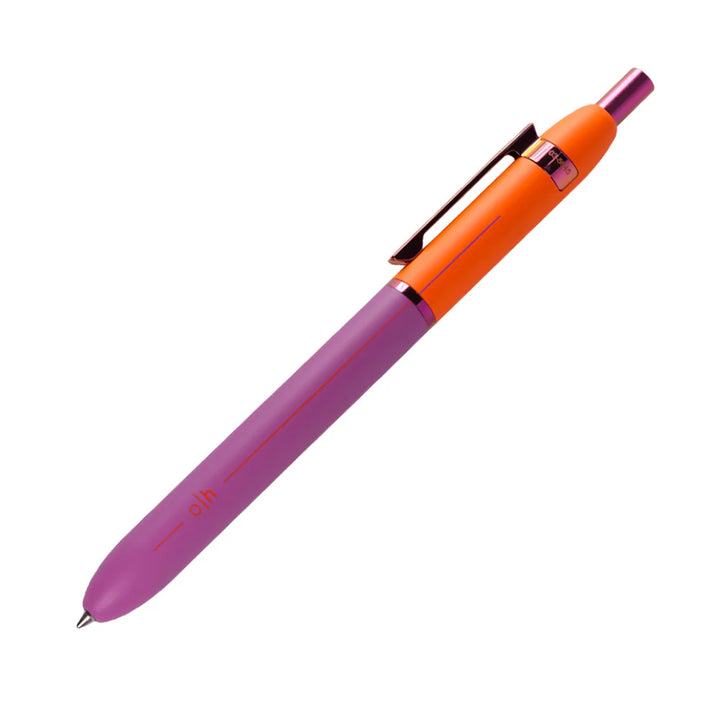 Otto Hutt Design 03 Lilac and Orange Ballpoint Pen