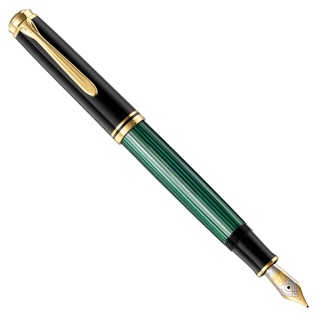 Pelikan Souverän M800 - Green Stripe Fountain Pen