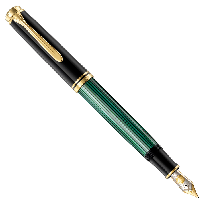 Pelikan Souverän M800 - Green Stripe Fountain Pen