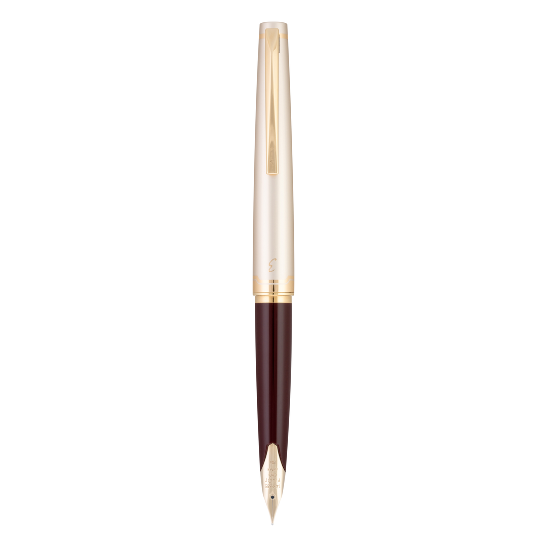Pilot E95s Burgundy &amp; Ivory - Fountain Pen