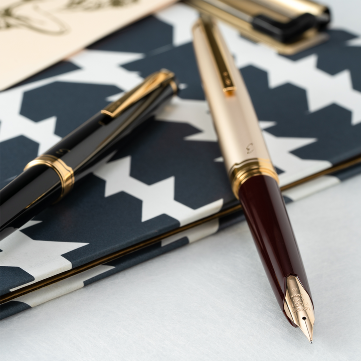Pilot E95s Burgundy &amp; Ivory - Fountain Pen