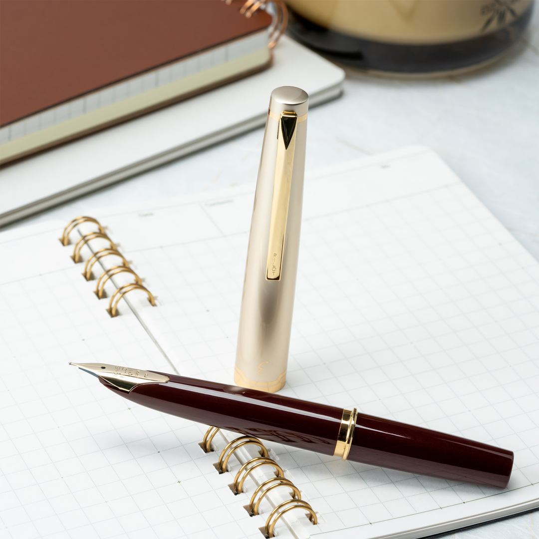 Pilot E95s Burgundy &amp; Ivory - Fountain Pen