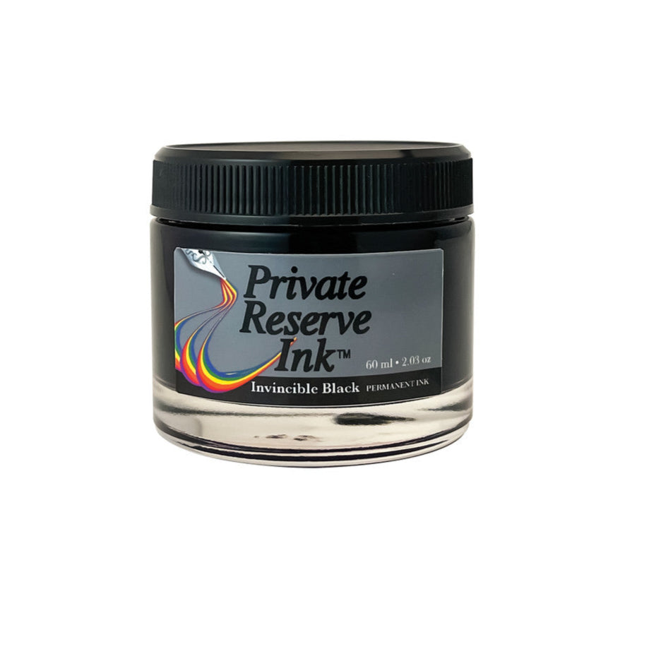 Private Reserve Ink 60 ml Ink Bottle-Invincible Black