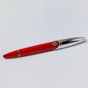 Montegtrappa Ferrari Limited Edition Red and Sterling Silver Rollerball
