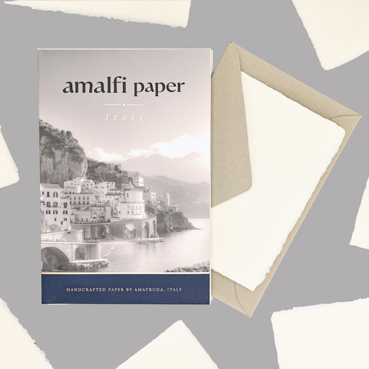 Amalfi Paper Flat Note Card and Envelope Set (10ct.) | AMATRUDA ITALY