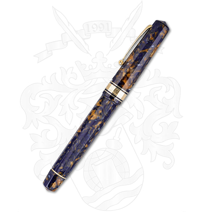 OMAS Paragon Blue Saffron Fountain Pen
