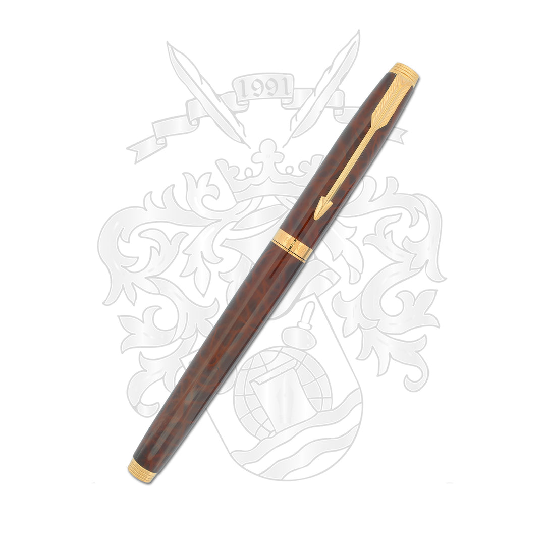 Parker 75 Woodgrain  and Lacquer Fountain Pen