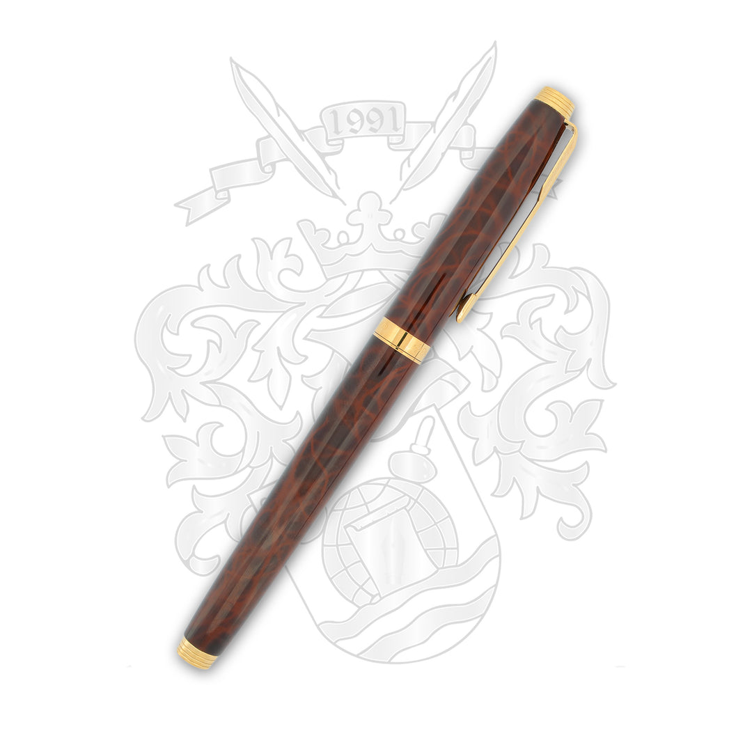 Parker 75 Woodgrain  and Lacquer Fountain Pen