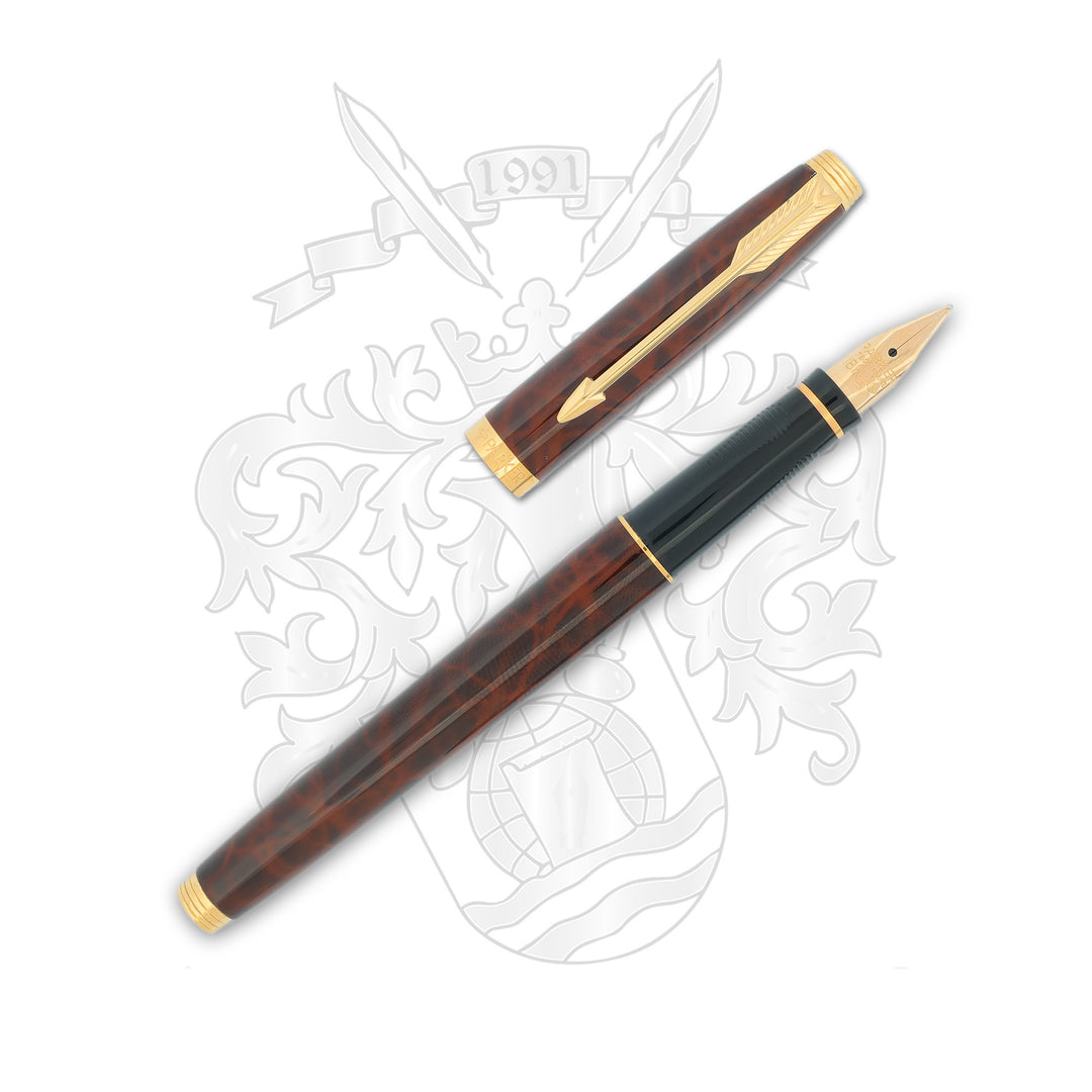 Parker 75 Woodgrain  and Lacquer Fountain Pen