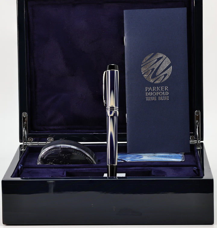 Parker Duofold True Blue Limited Edition Fountain Pen 