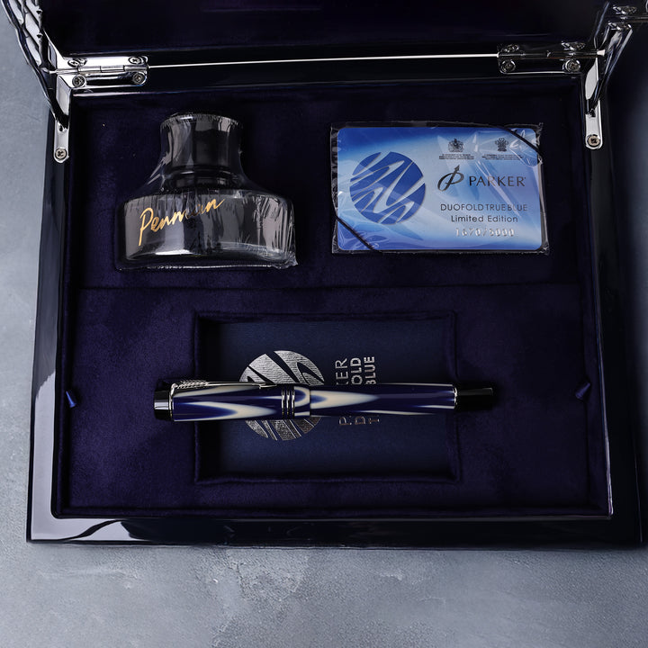 Parker Duofold True Blue Limited Edition Fountain Pen 